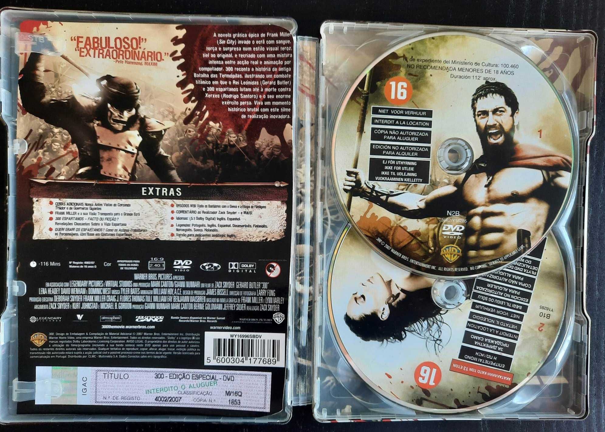 300 - Edição Especial 2 DVD