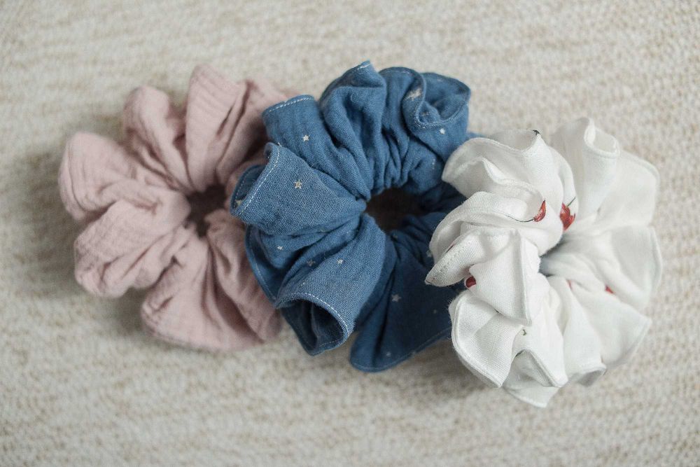 Zestaw gumek scrunchie BOX