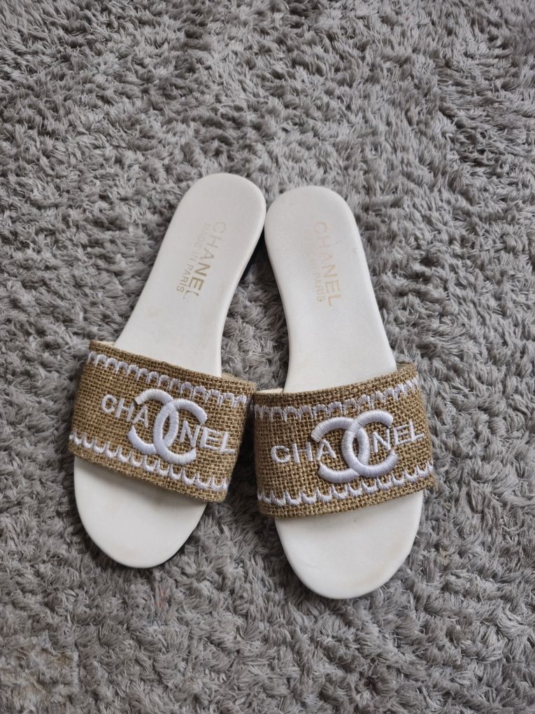 Klapki sandały lato 39 chanel