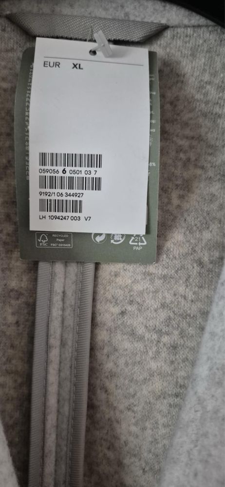 Plaszcz z domieszka wełny firma H&M