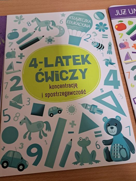 Zestaw książek dla 4-latka