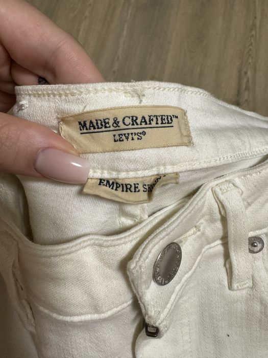 Білі Скіні Levis