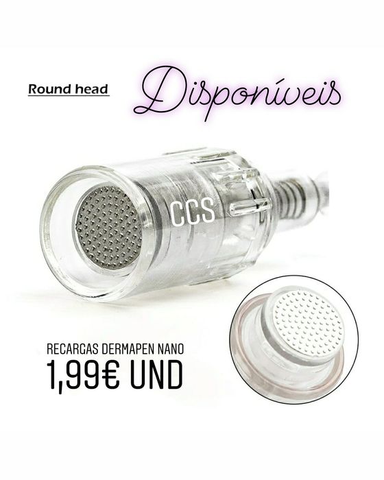 Recargas 9, 12, 36 e Nano Dermapen Agulhas Novas