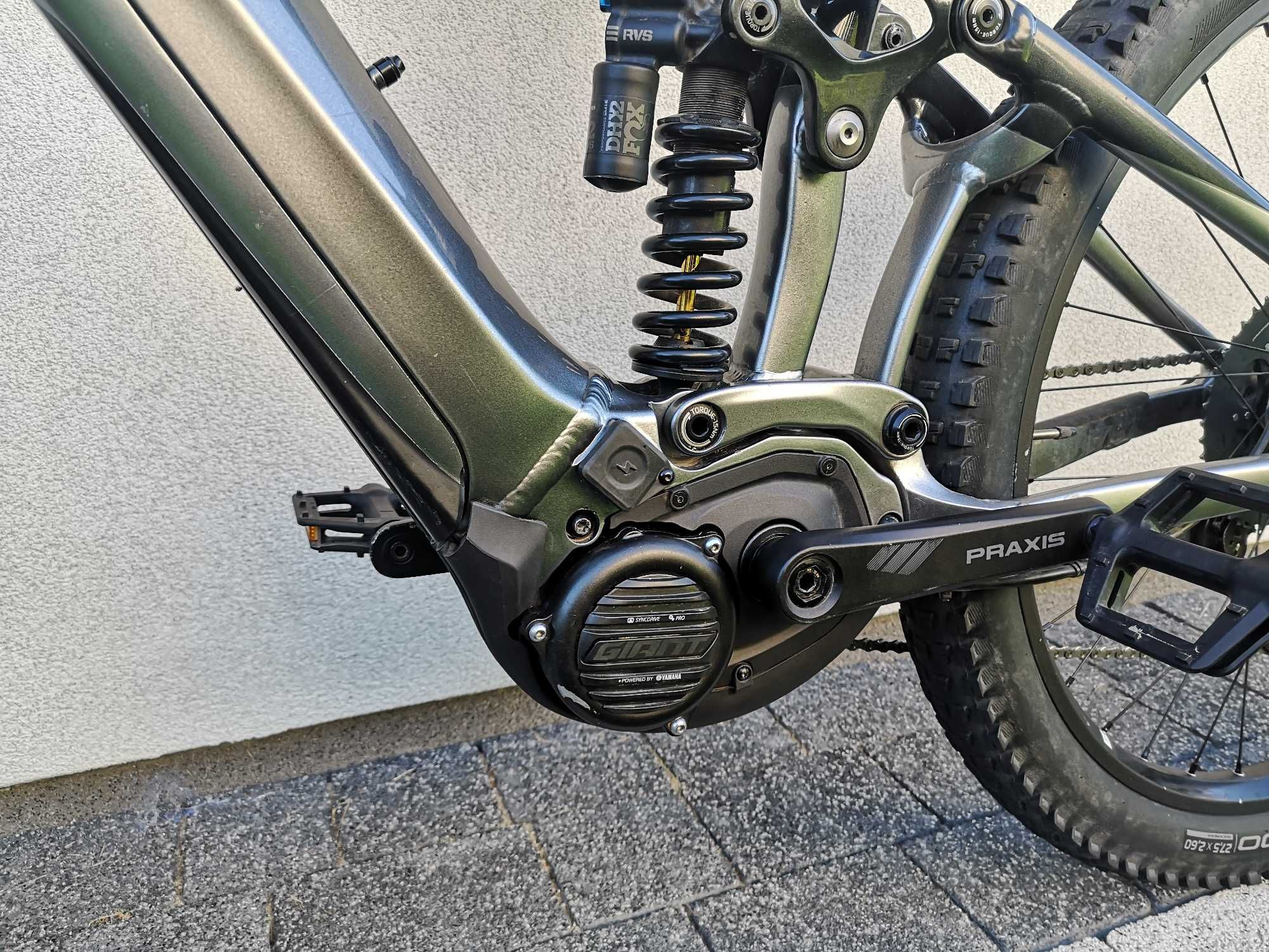 Rower E-bike GIANT Trance SX E+ PRO / FOX / XT / L