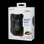 Mysz LogiLink ID0158 ergonomiczna 1000 dpi czarna