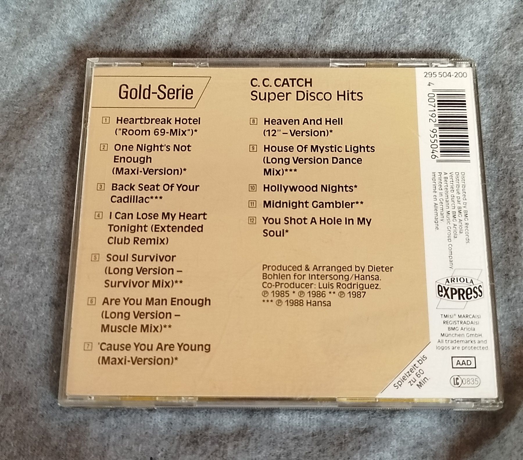 C.c catch disco hits CD