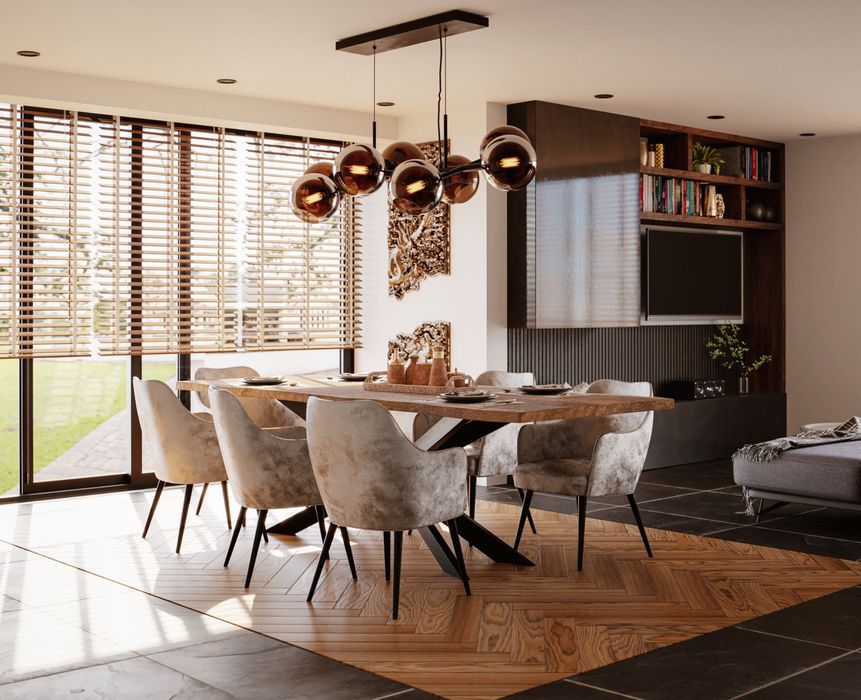 PRODUCENT Krzesło DELUXE KR-9 Tkanina Piano 02