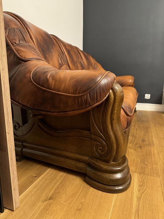 Sofa skórzana 3-osobowa