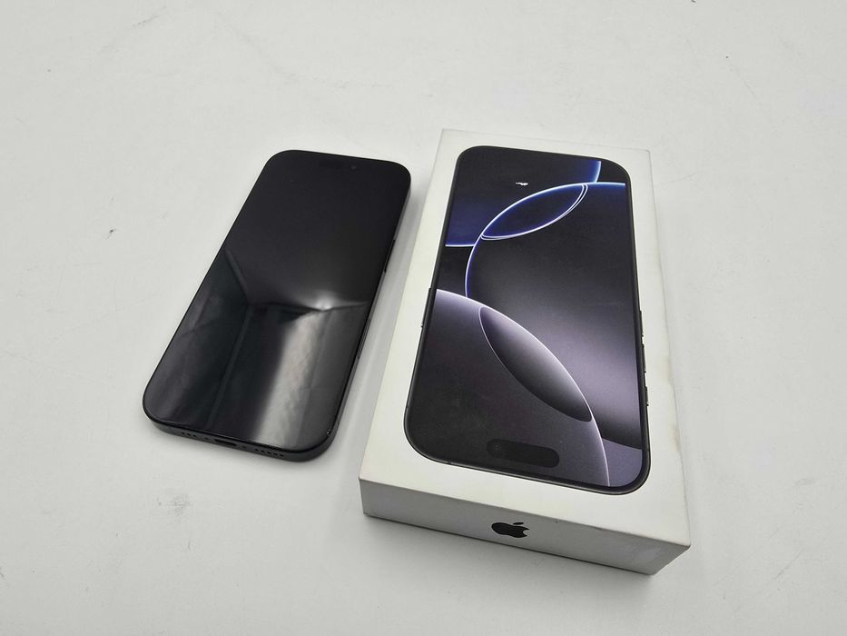 Smartfon APPLE Iphone 16 PRO 5G 128GB 6.3" 120HZ TYTAN CZARNY