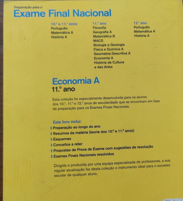 Economia A: Preparação para Exame Final