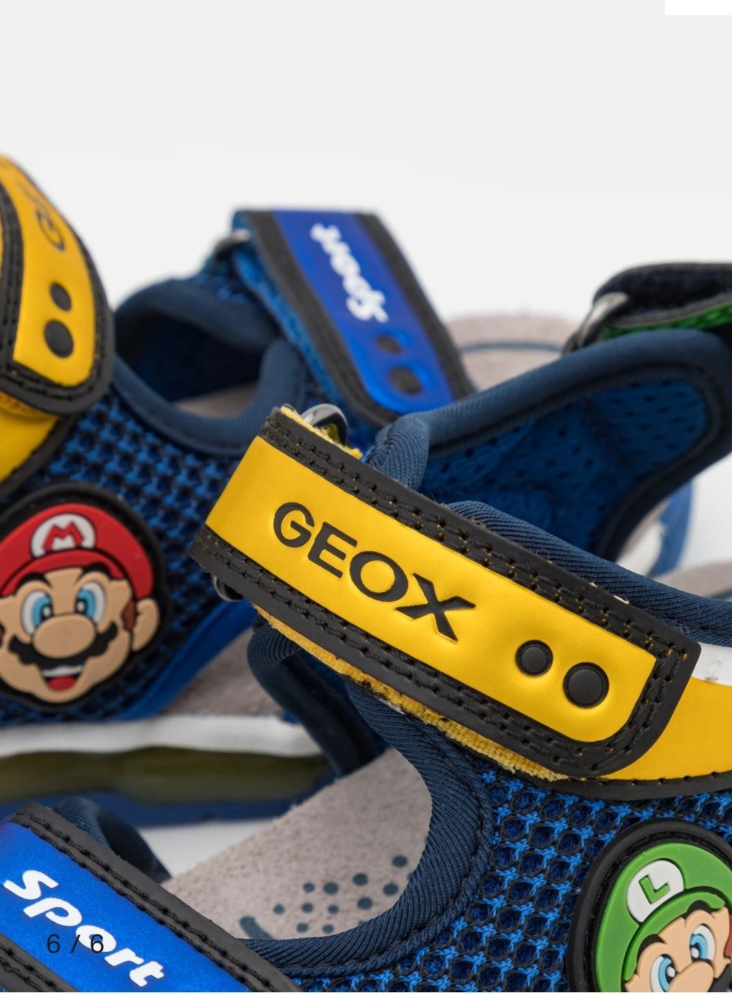 Geox Nintendo Supermario сандалі( босоніжки) на хлопчика.