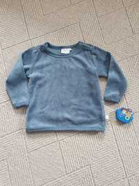 Bluzeczka welurowa dla niemowlaka rozmiar 68