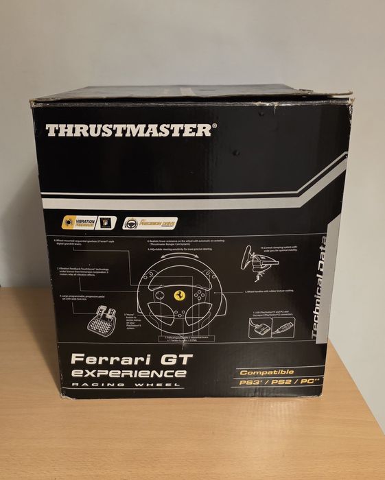 Volante Ferrari GT Experience + Pedais