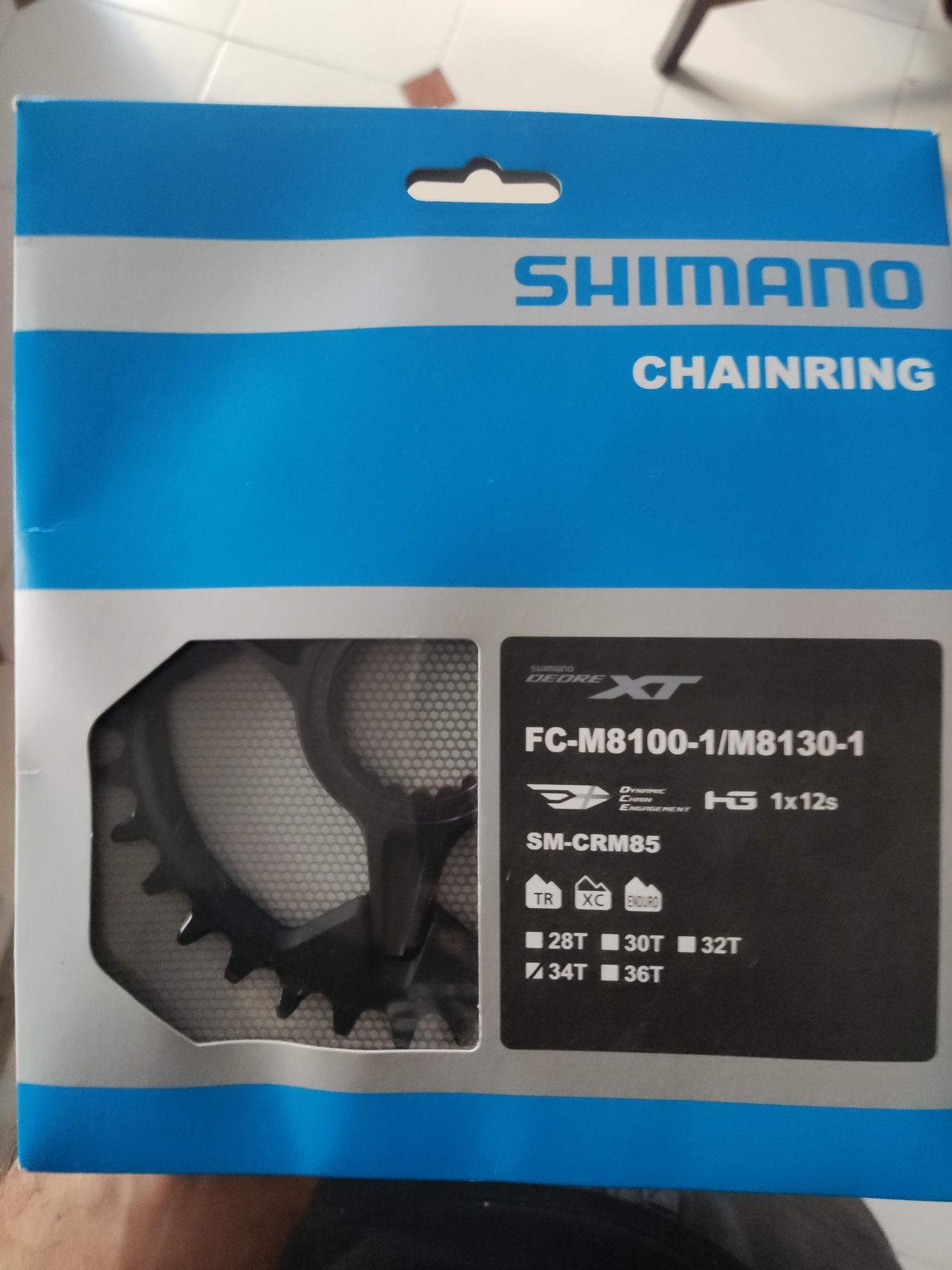 Prato 34 Shimano (novo)