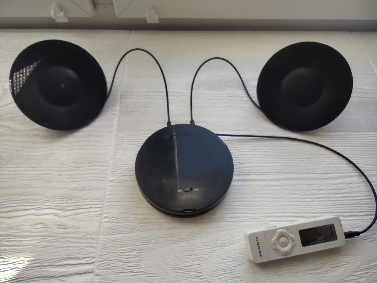 Głośnik stereo Philips. Składany.