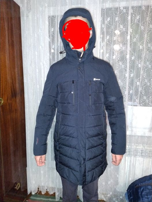 Подовжена зимова куртка