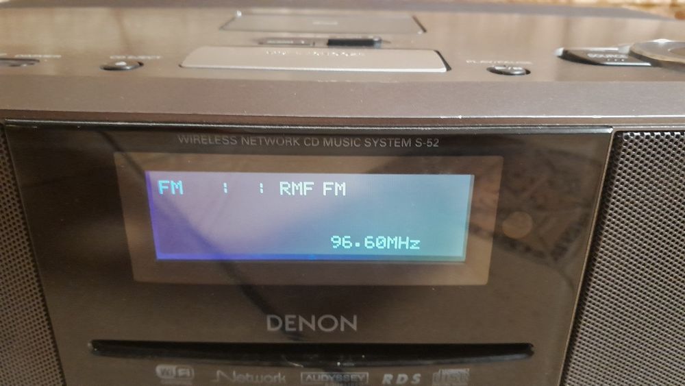 Denon s-52 Radio stacja dokująca amplituner wieża ipad dock WiFi inter