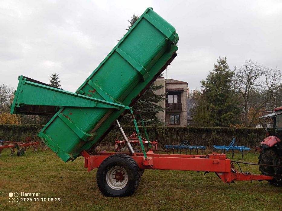 Przyczepa Wywrotka Skorupowa 6 T  9 Ton 12 T dokumentu  Moż Transportu