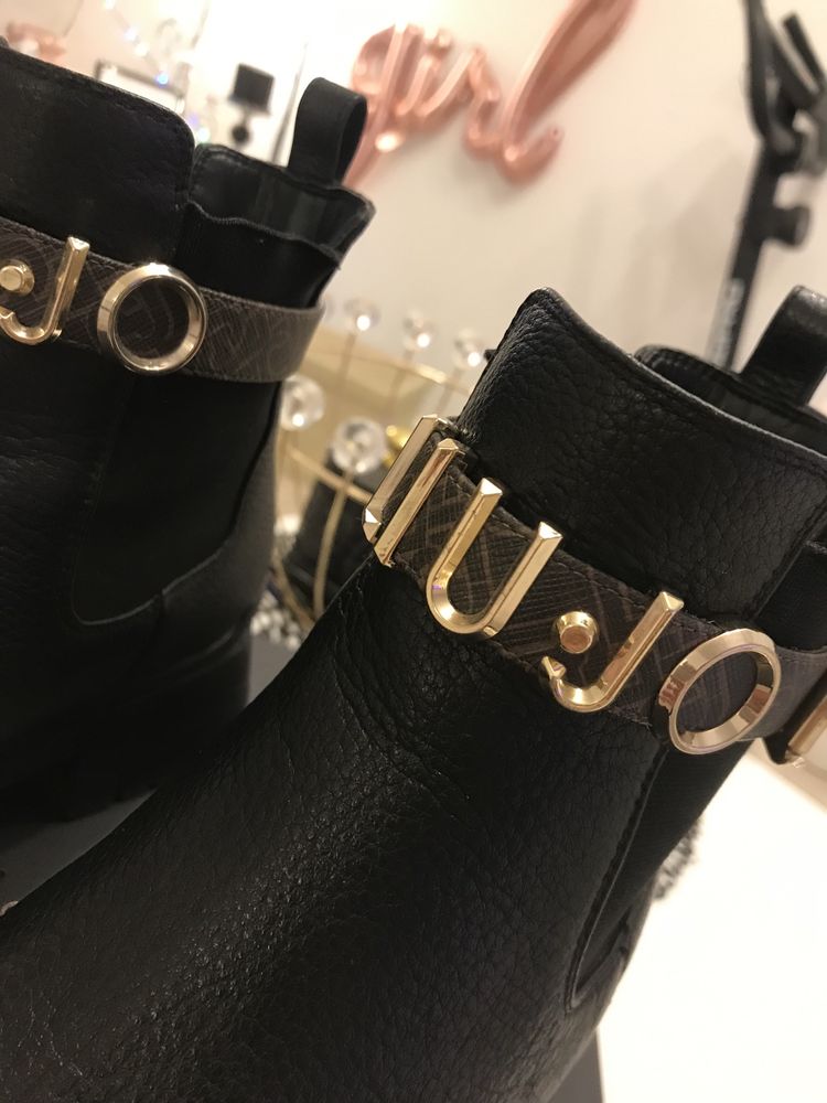 Botki trapery LIUJO LIU JO pasek buty