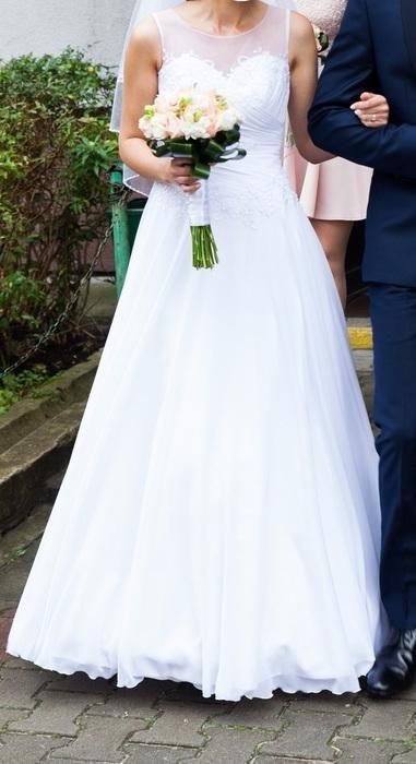 Zwiewna Suknia ślubna AFRODYTA