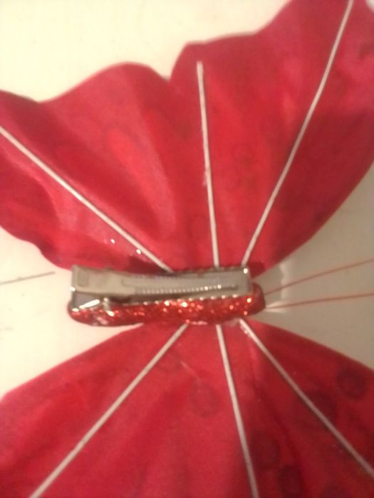 Бабочка-держатель зажим  декор