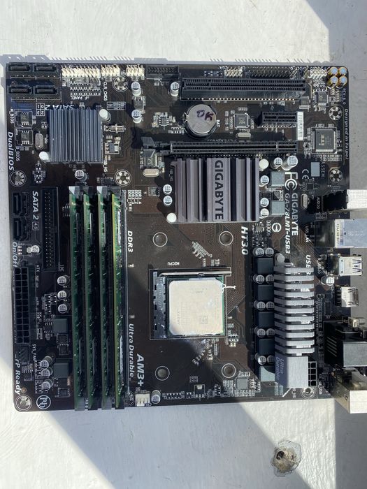 Комплект fx6300 32gb озу материнська плата