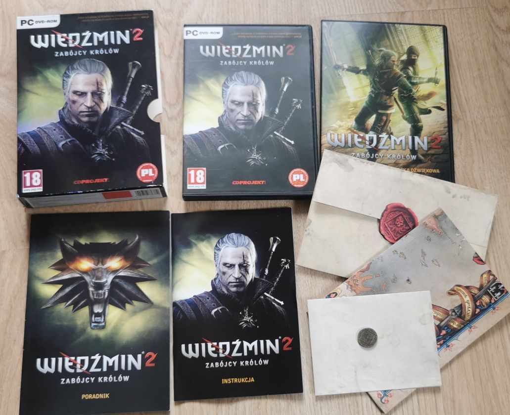 Wiedźmin 1-3 Premierowy Komplet