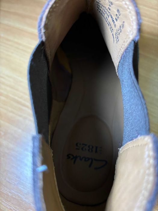 Чоловічі осінні черевики фірми Clarks (Кларкс), привезені з Британії