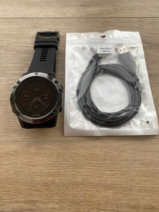 Garmin Fenix 5X Sapphire | Карти, WIFI | Майже як новий | Гарантія