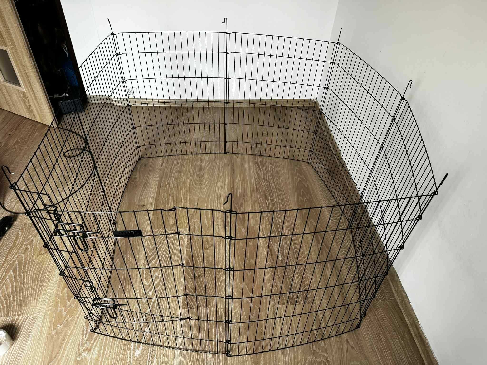 Kojec dla psów królików gryzoni 8 elementów 57x78cm KERBL