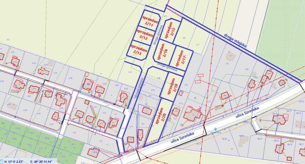 Sprzedam Działki Budowlane w Modle okolice Mławy