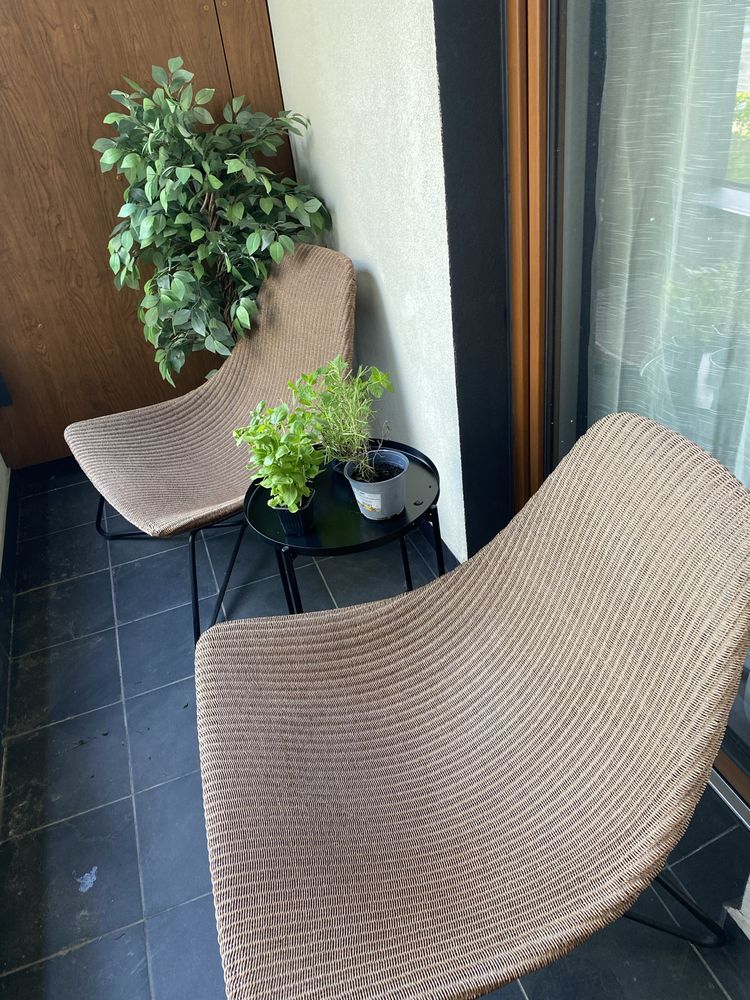 Zestaw: 2 fotele Rattanowe IKEA Rådviken