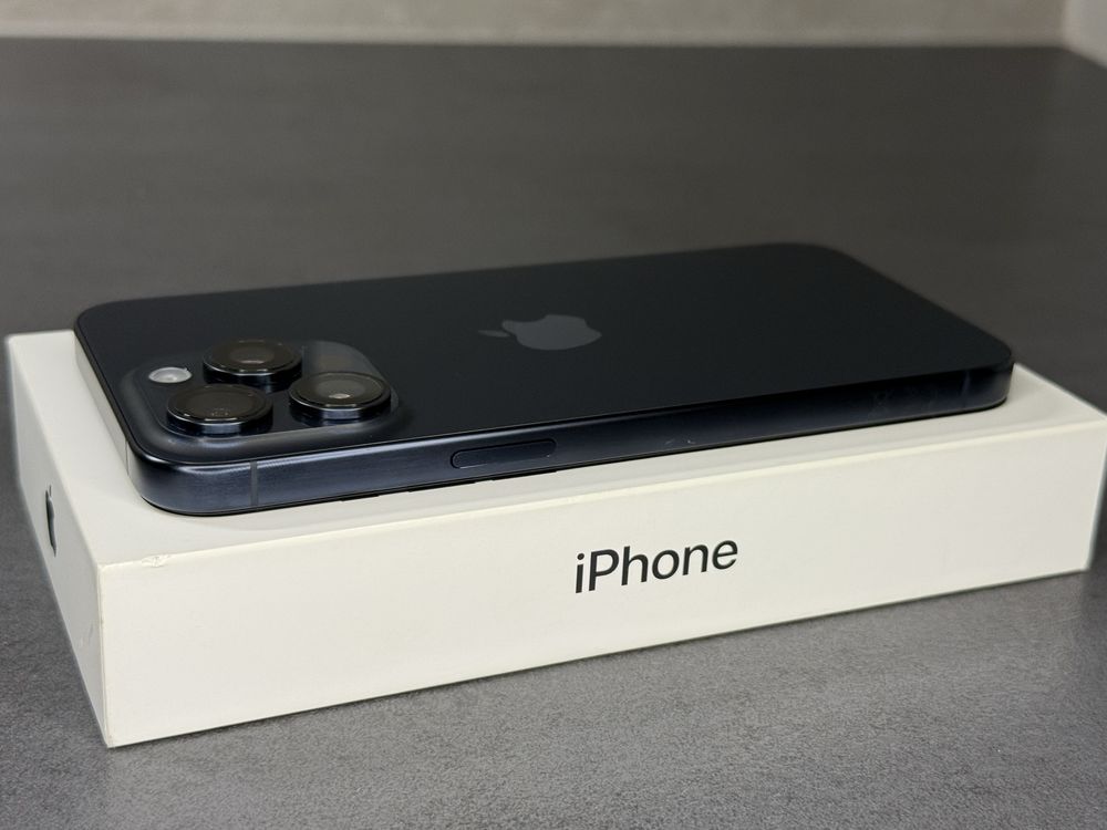 iPhone 15 Pro Max [256GB] Blue Titanium