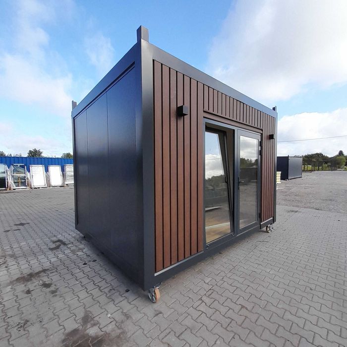 Pawilon kosmetyczny 4x3m kontener biurowy mieszkalny usługowy całoro