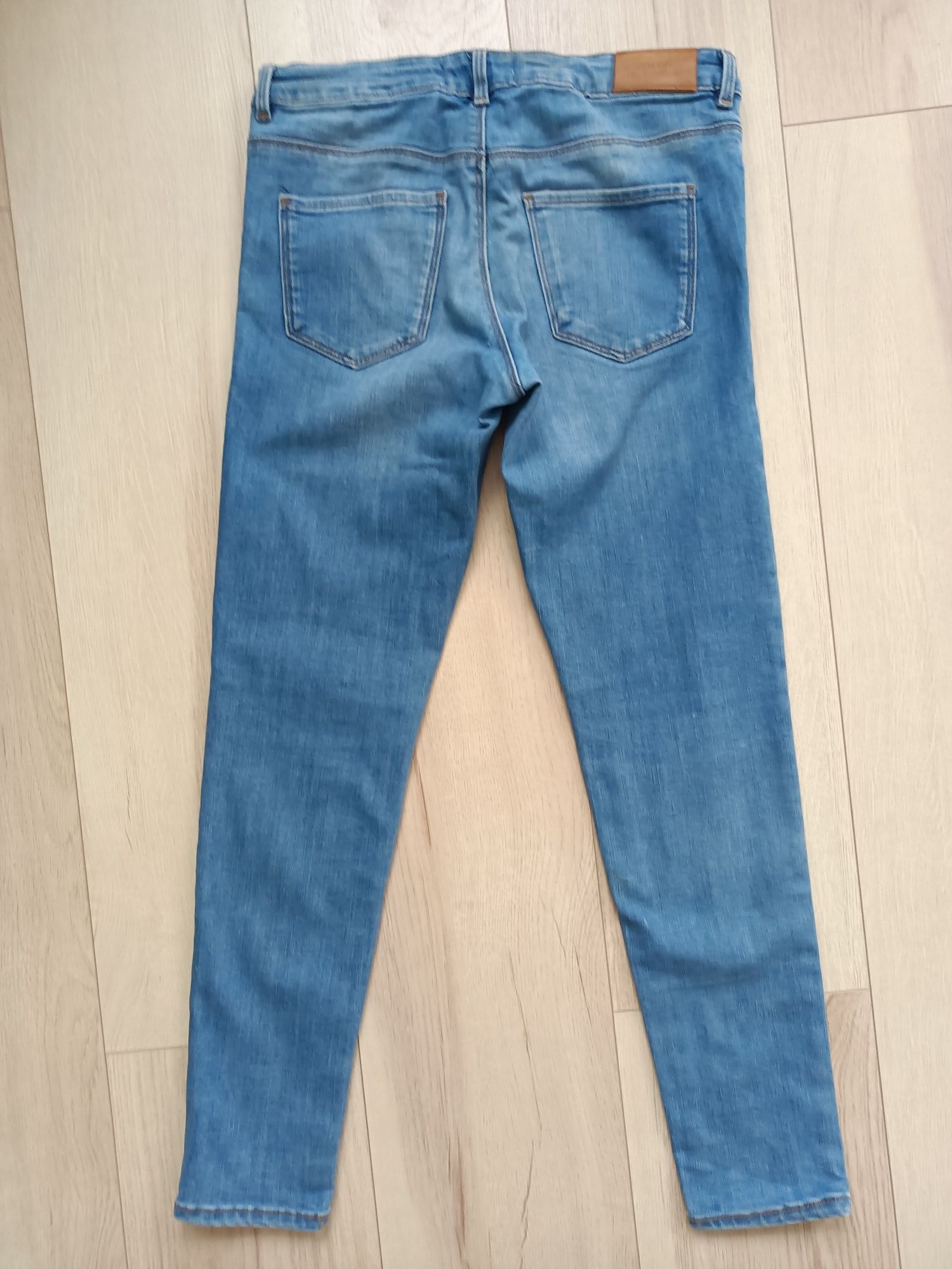 Zara spodnie jeans bdb rozm 152