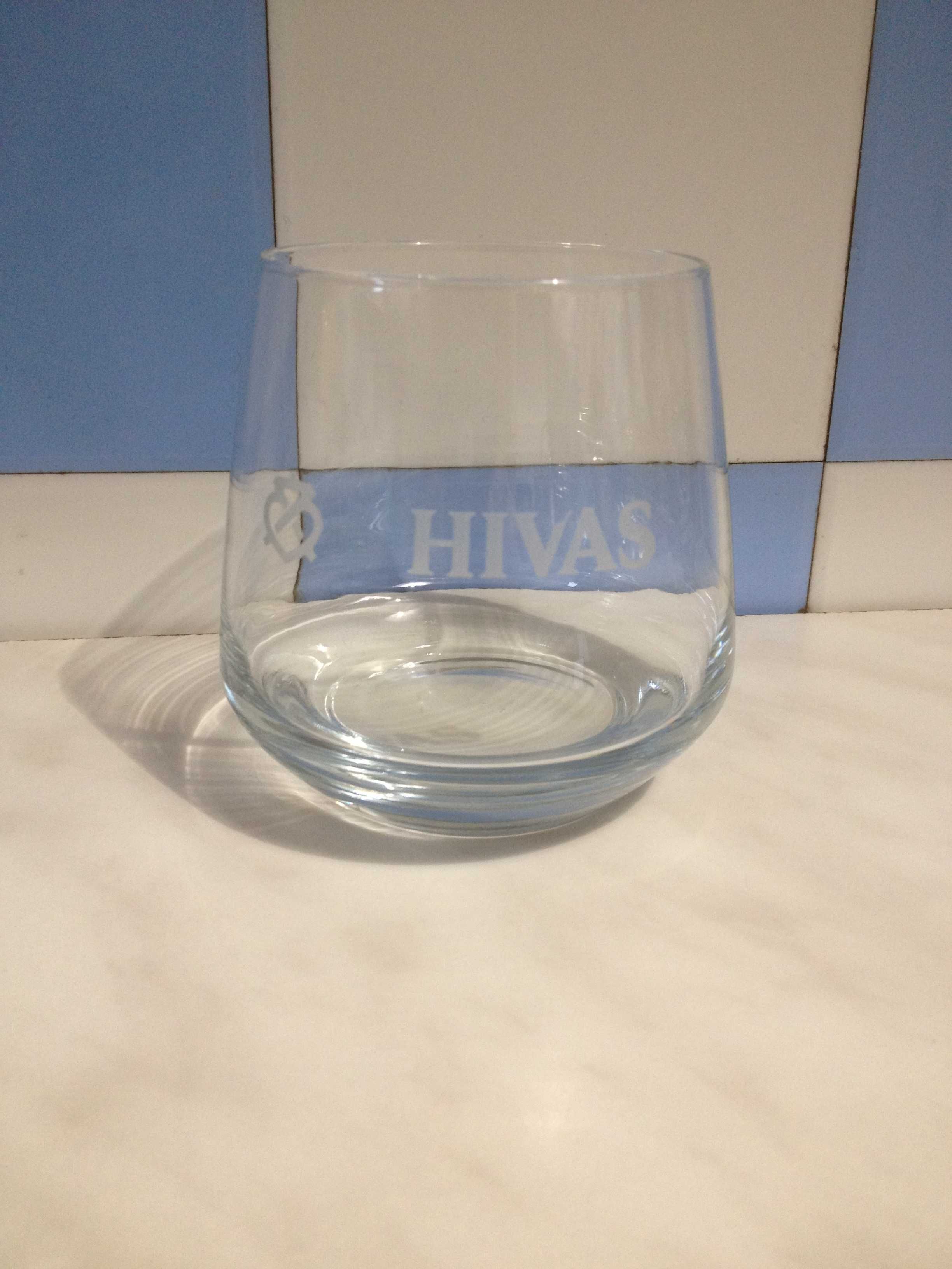 Szklanka do drinków kolekcjonerska Hivas (Chivas) z błędem