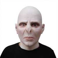 Lateksowa maska człowiek inspirowane Lord Voldemort Q109