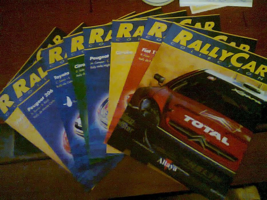 Revistas livros de carros 1:23 colecionaveis 8revistas