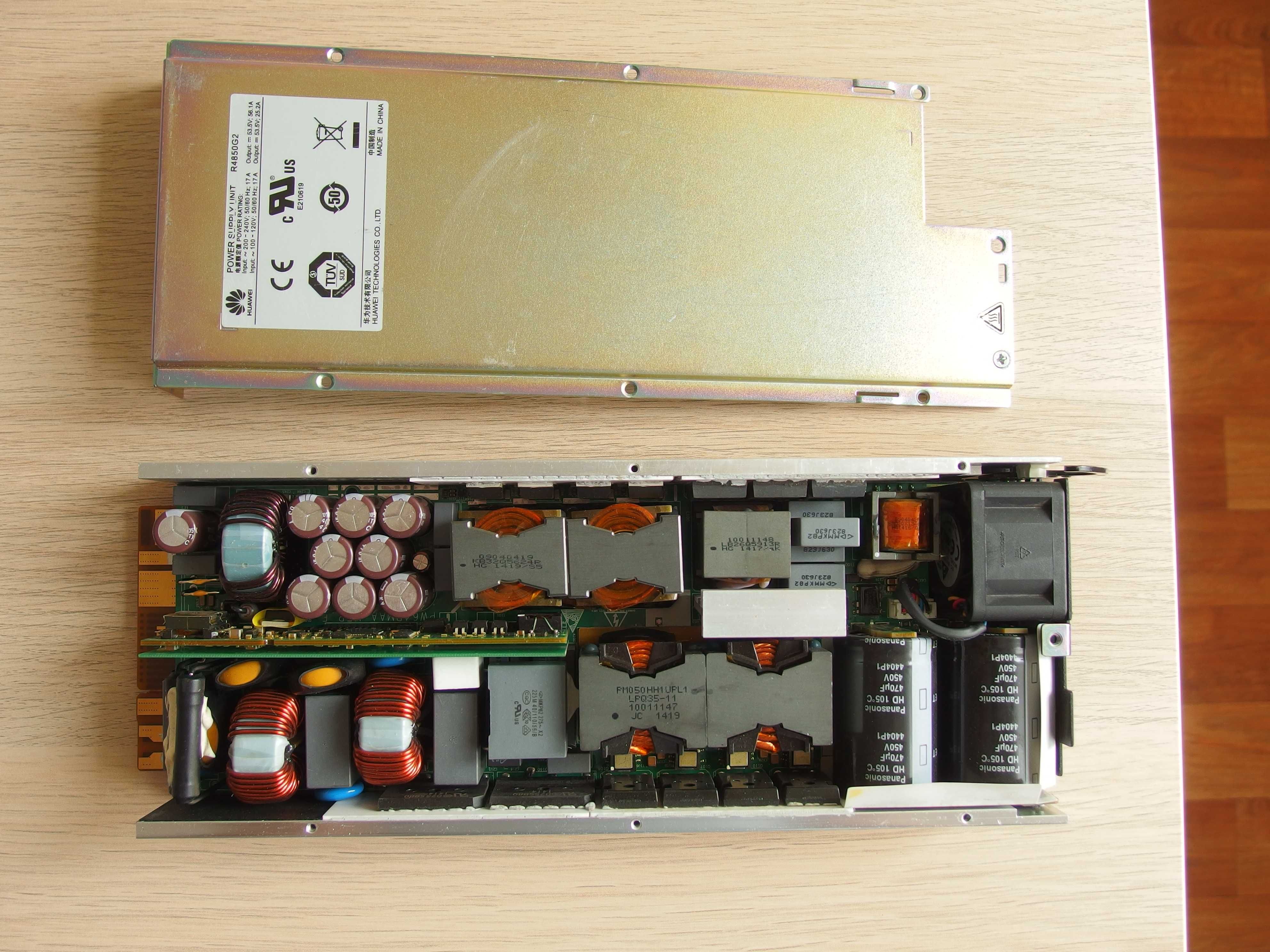 Huawei R4850G2 DC 3kW 53,5V 56,1A mocny zasilacz