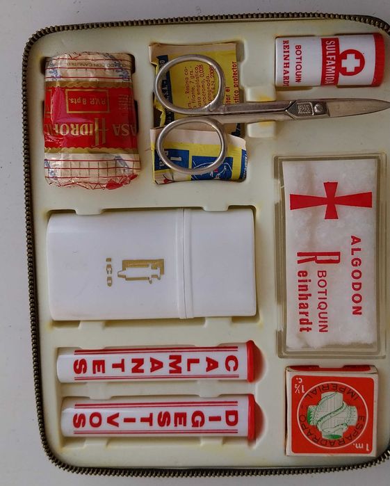 estojo médico antigo: Botiquin Reinhardt
