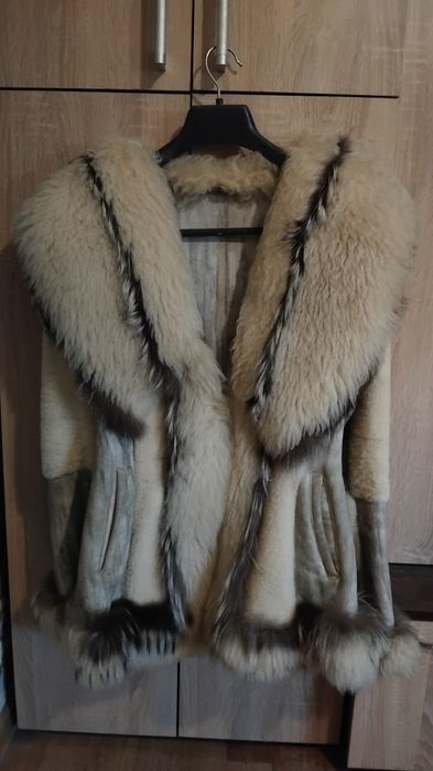 Полушубок натуральный s-m