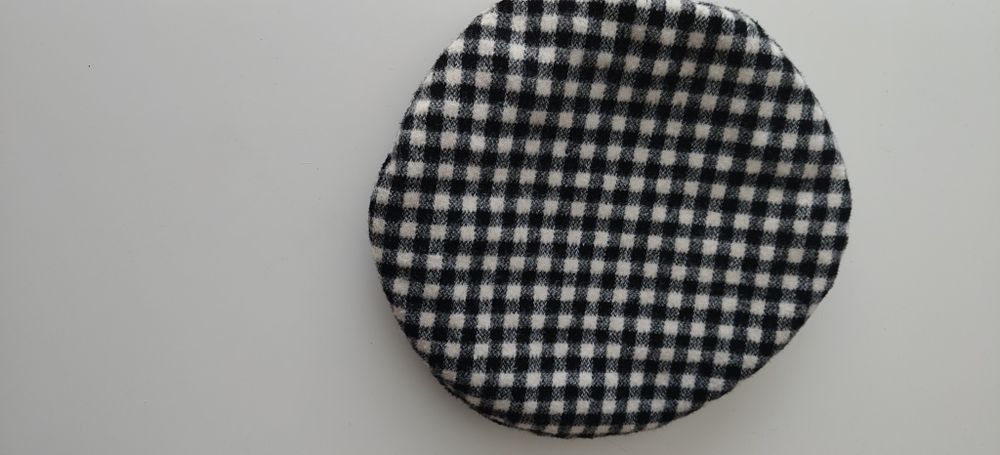 Beret w kratkę H&M XS/S