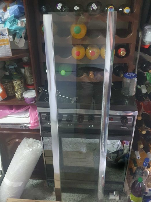 Resguardo de duche para banheira e espelho de wc