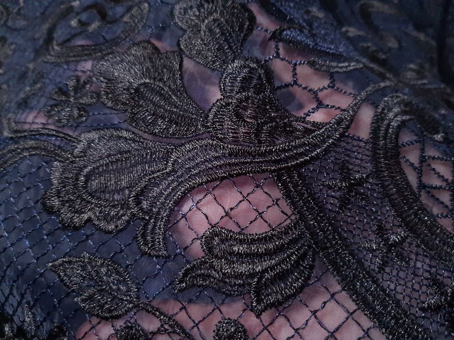 Bluzka Ganni siatka M 38