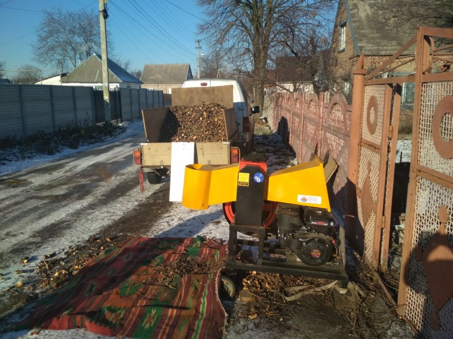 Аренда дробилки веток