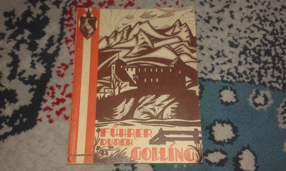 Książka Führer durch Golling lata 30-te...