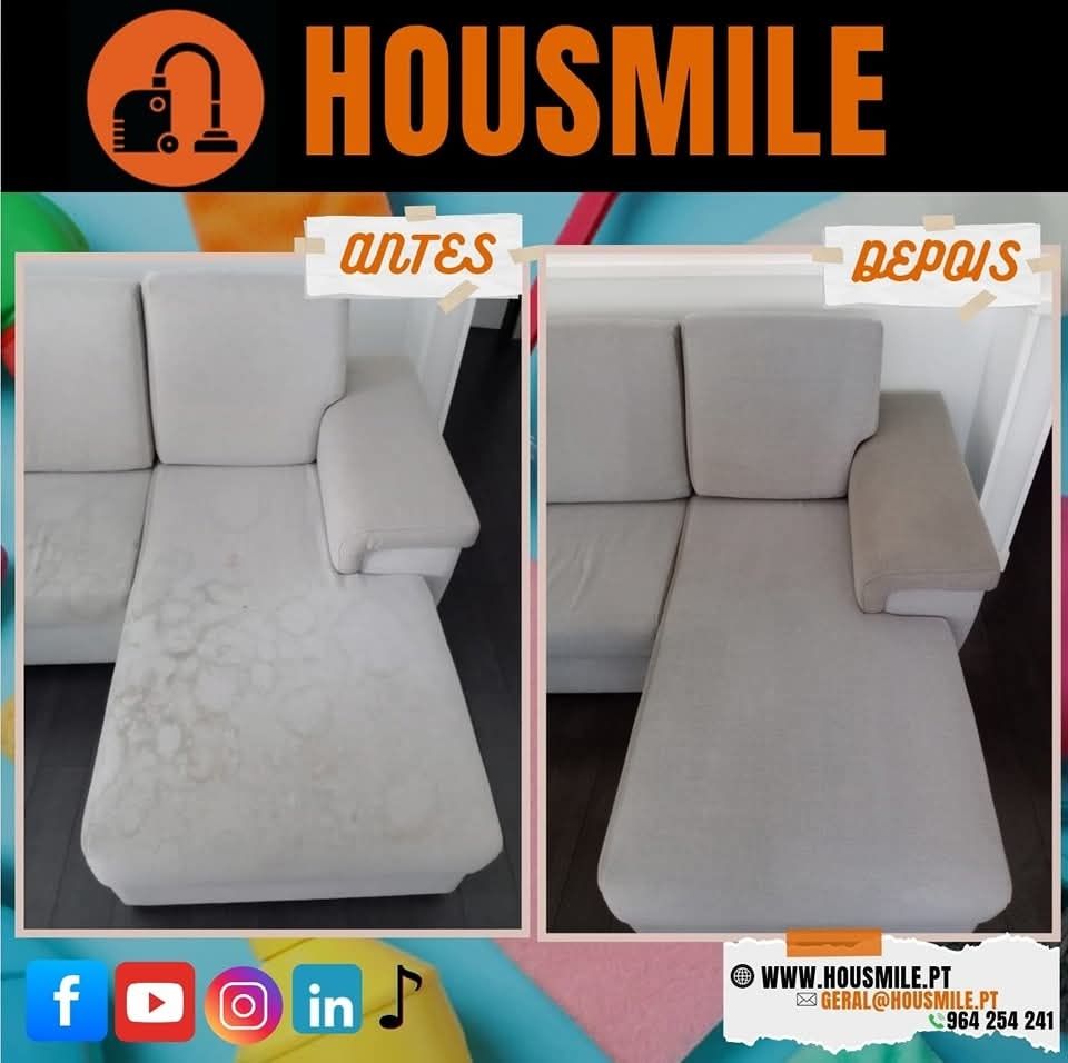 Limpeza estofos ao domicílio