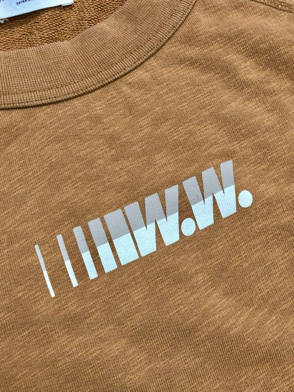 Wood Wood Bluza Cropped Damska Logowana r. XS