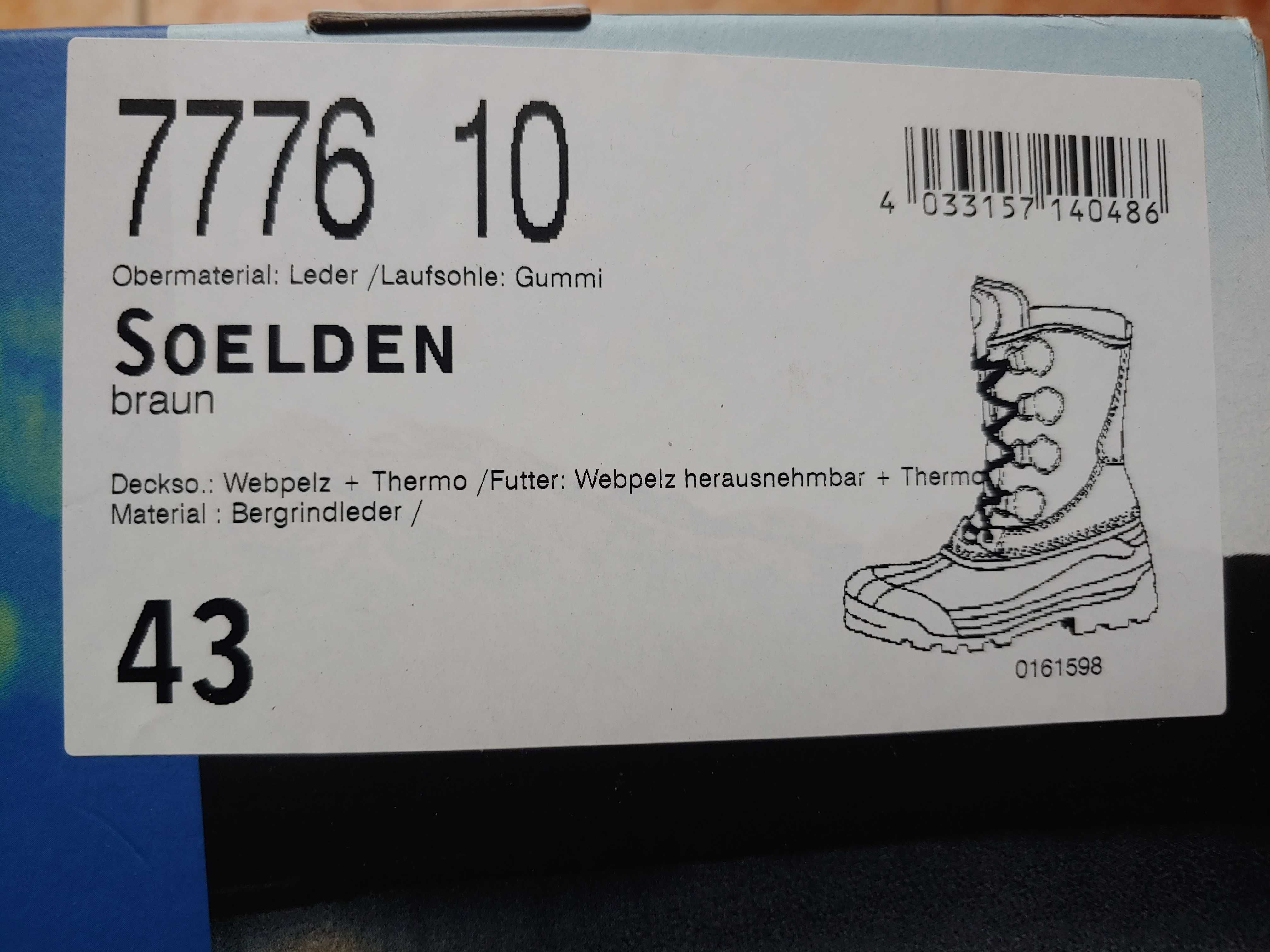 Meindl Soelden. Rozmiar 43