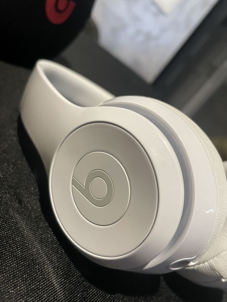 Beats Solo 3 Wireless Gloss White Słuchawki Bezprzewodowe Białe